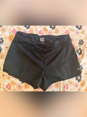 Eastern Mountain Sports Black Women's Athletic Shorts with Drawstring